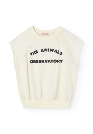 THE ANIMALS OBSERVATORY SQUAB UNISEX - Print T-shirt - cream