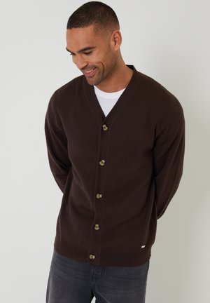 OVERTON - Cardigan - brown