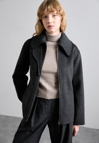 Proenza Schouler White Label POPPY - Light jacket - dark grey melange