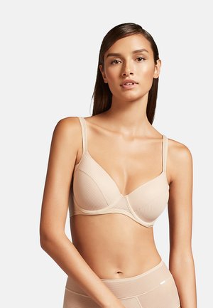 Underwired bra - flesh