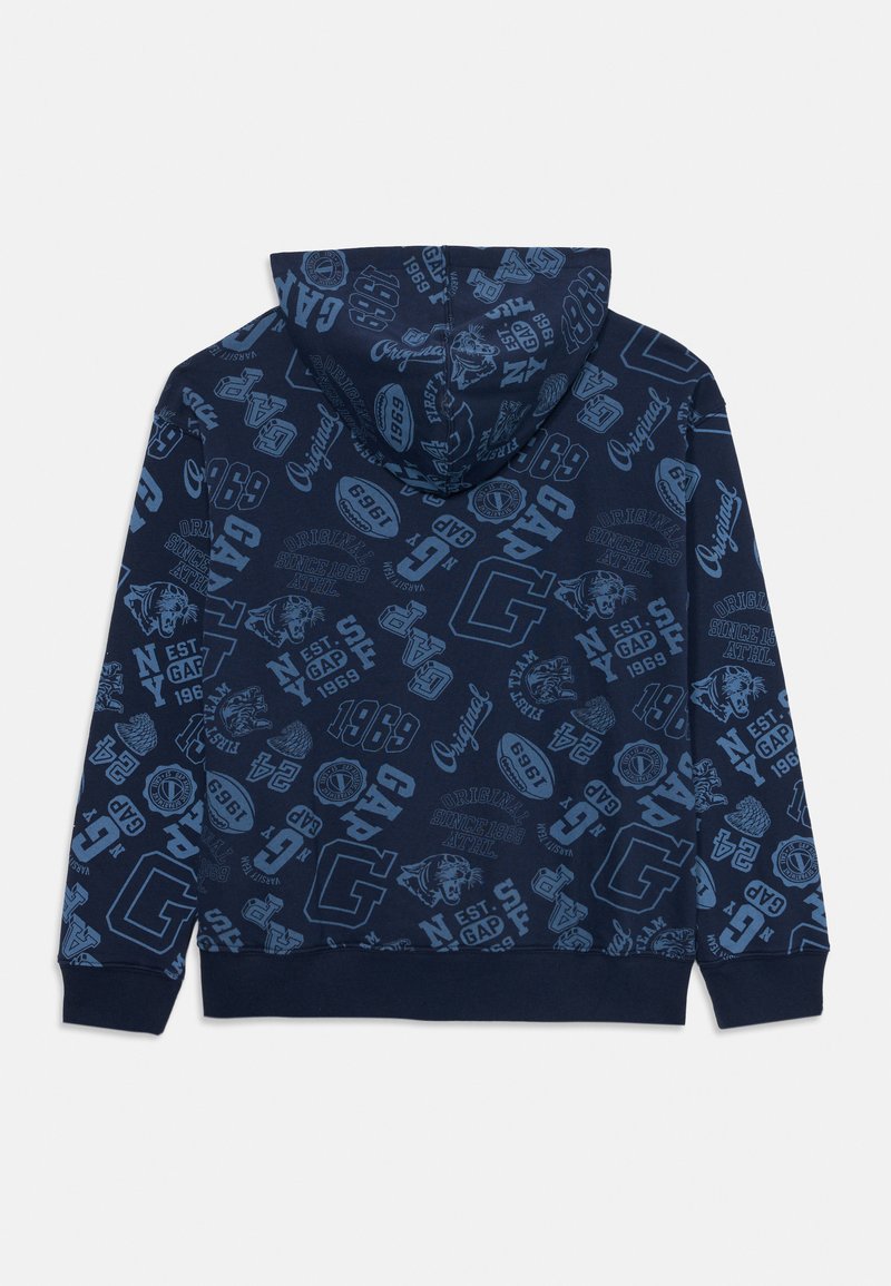 GAP KIDS RELAXED GAP PRINT HOODIE Sweatshirt tapestry navy