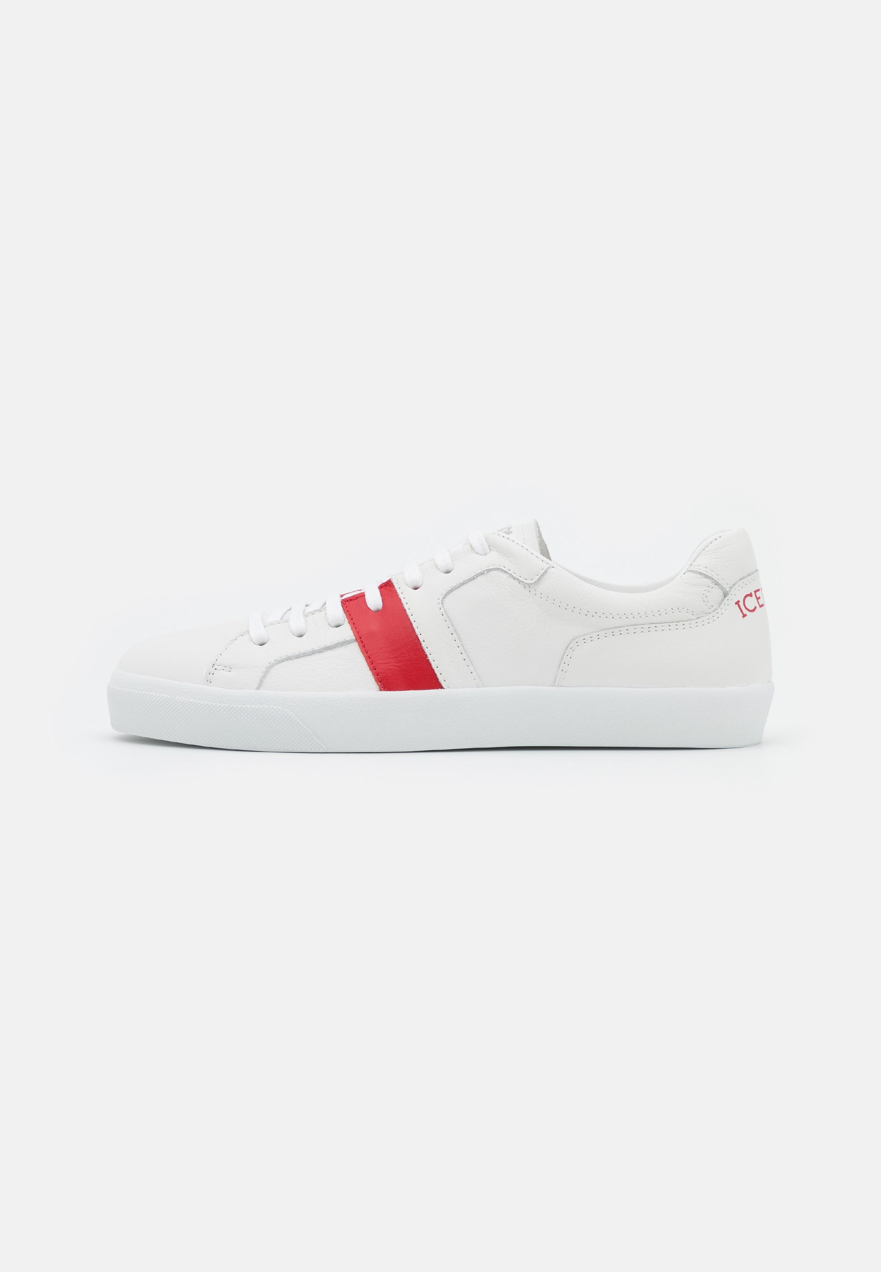 Iceberg PRAIA UNISEX - Sneakers laag - redzal/wit - Zalando.nl