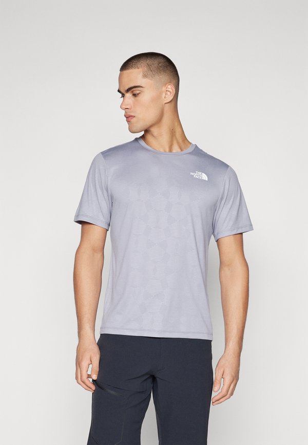 SHORT SLEEVES TEE EMBOSSED - Sports T-shirt - pearl mist