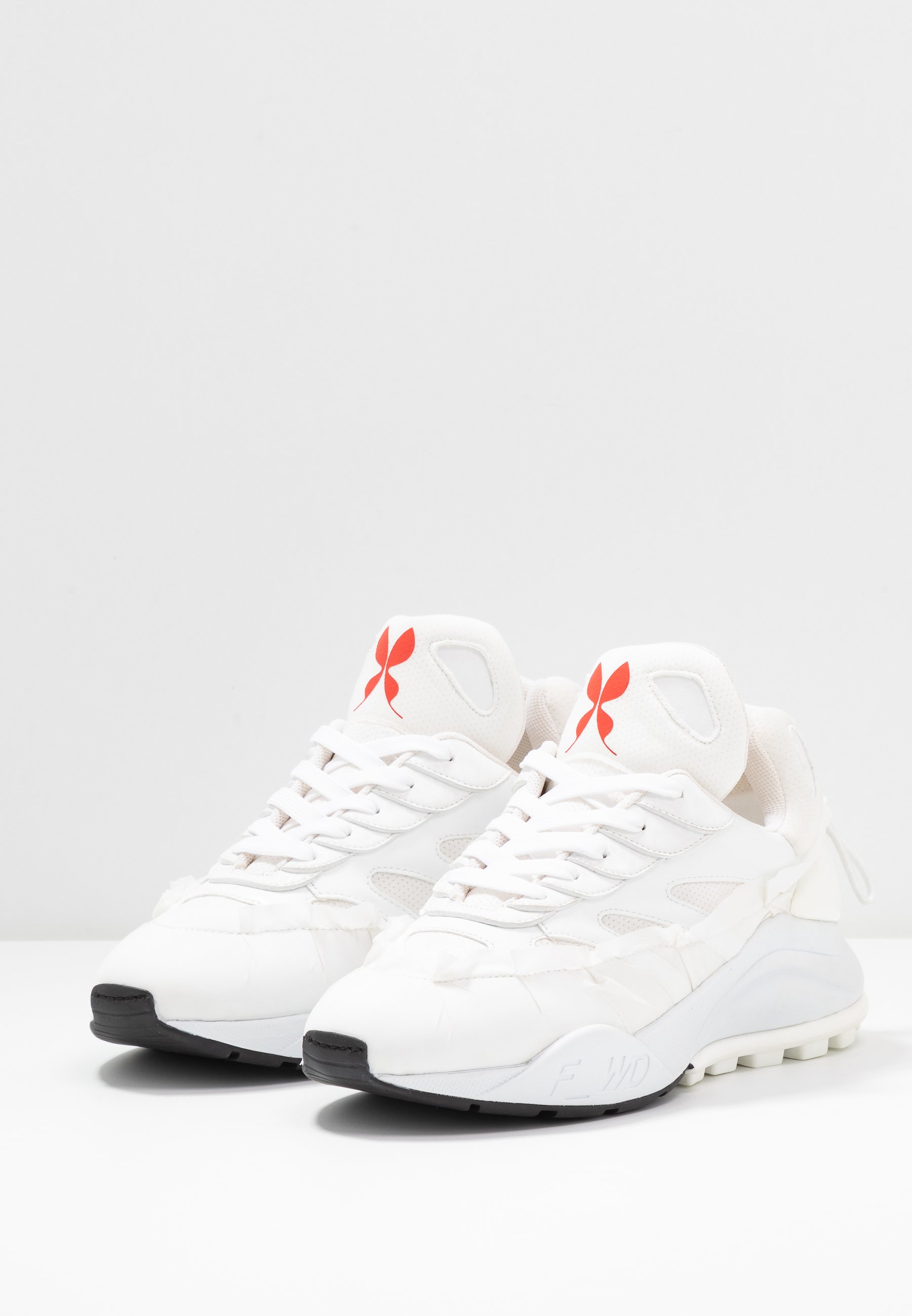 F_WD Joggesko white Zalando.no F_WD Høye joggesko whitesilver Zalando.no