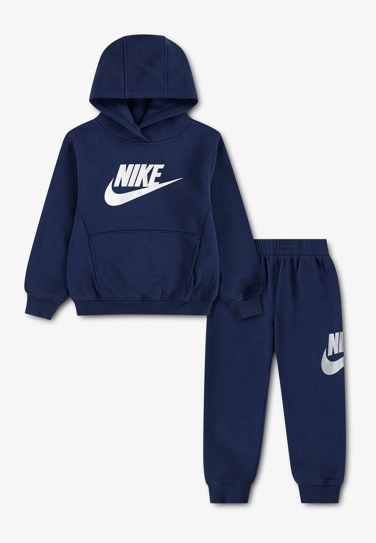 Nike CLUB UNISEX SET - Chándal - midnight navy/silver-colored