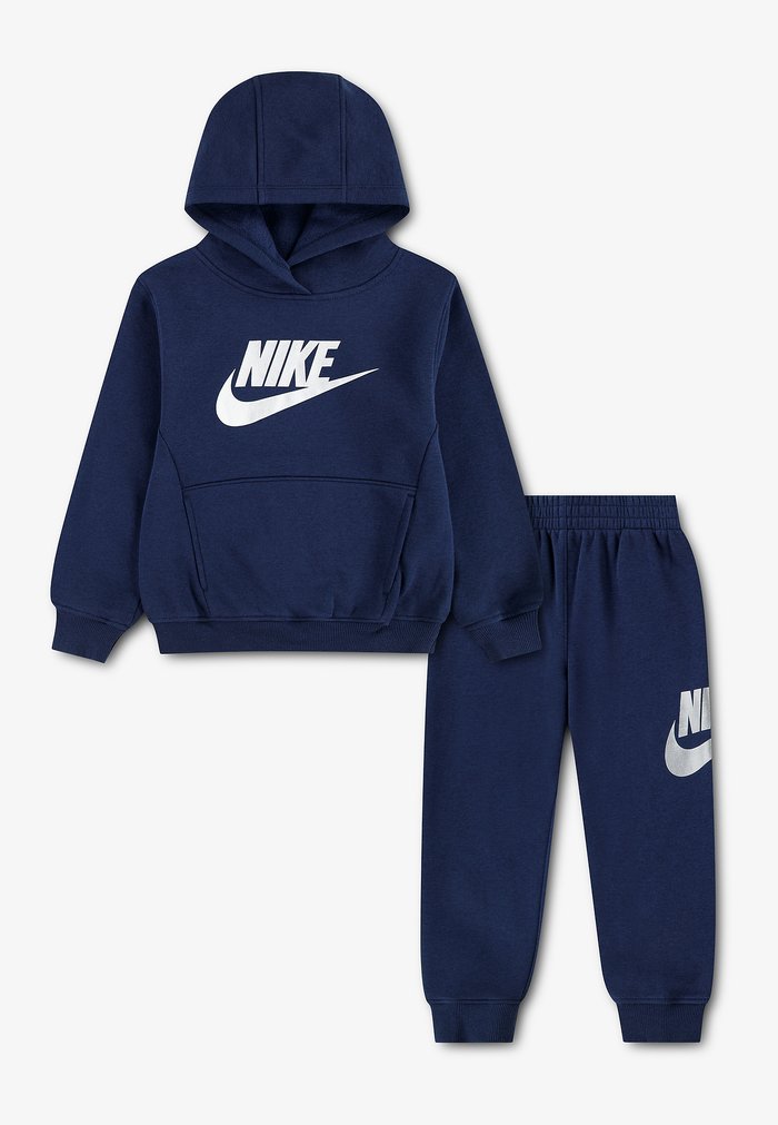Nike CLUB UNISEX SET - Chándal - midnight navy/silver-colored