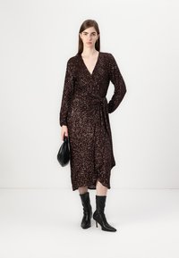Never Fully Dressed SEQUIN VIENNA DRESS - Kokteiļkleita/ballīšu kleita - chocolate