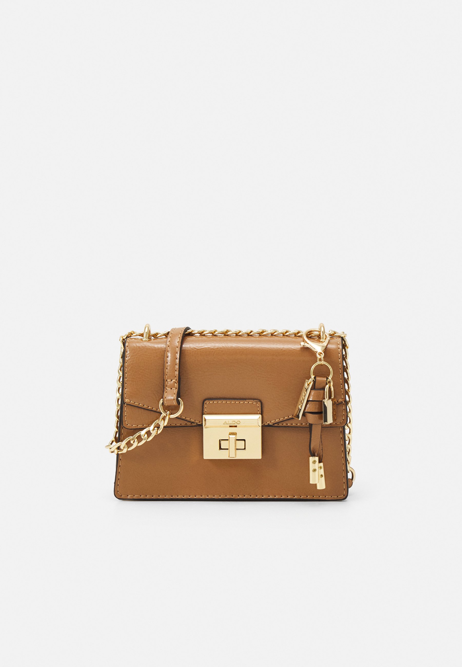ALDO GIASA - Borsa a tracolla - nude crinkle/beige - Zalando.it