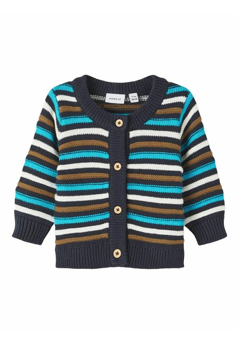 name it Vest gemêleerd donkerblauw