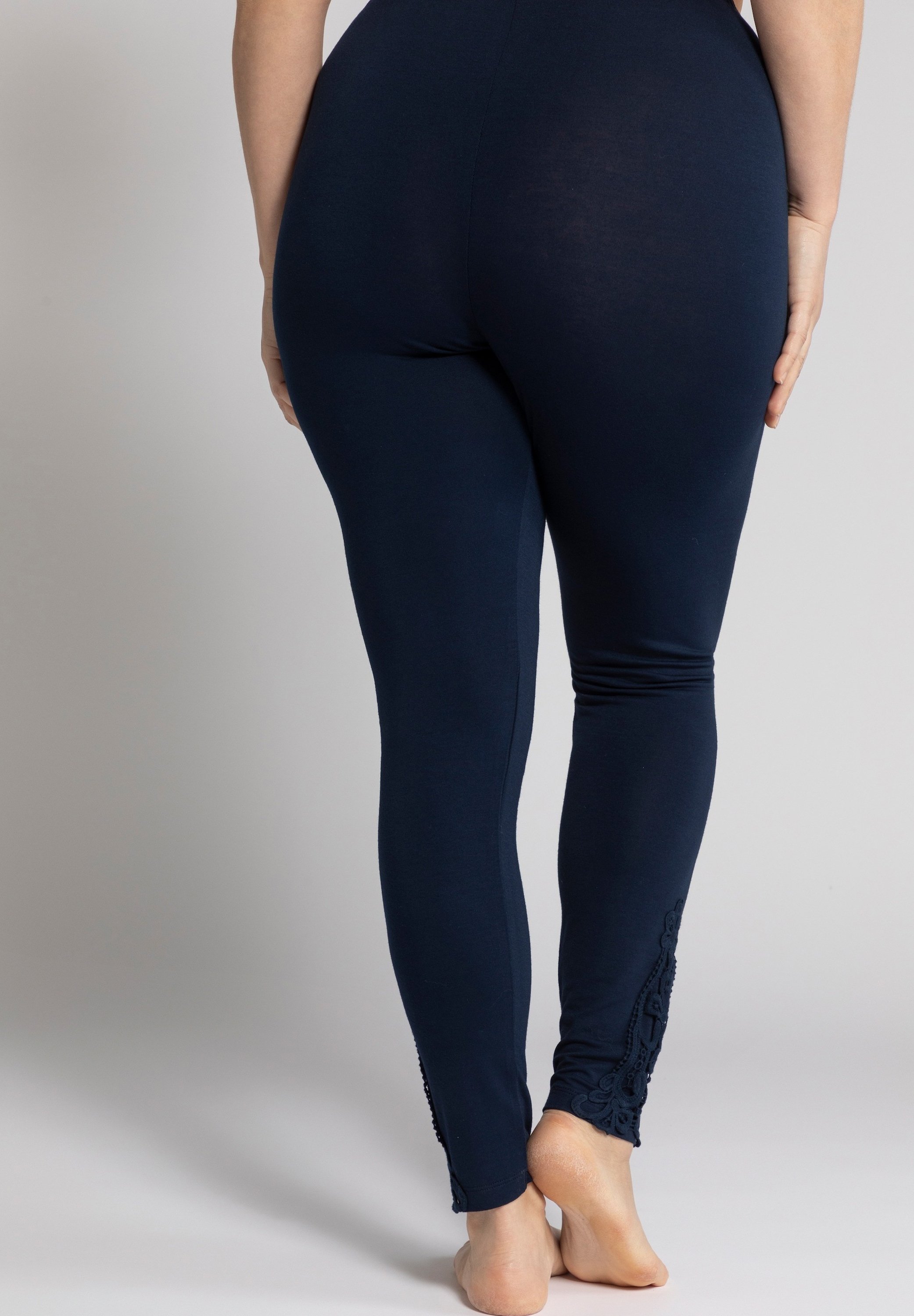 Ulla Popken Leggings - marine/blu scuro - Zalando