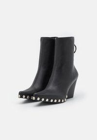 Jeffrey Campbell WALTON - Botine cowboy/biker - black