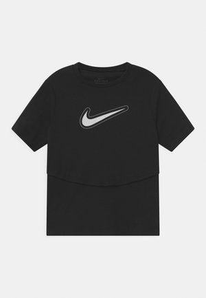 DRY TROPHY - T-shirt con stampa - black/white