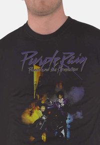 Paradiso Clothing PRINCE PURPLE RAIN  - Print T-shirt - black