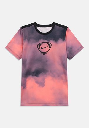 Nike Performance, UNISEX - T-shirt de sport - hot lava/black