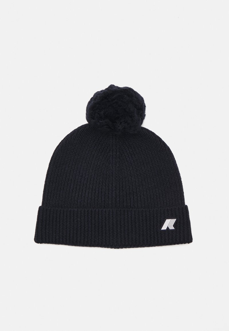 K-Way VINCIENNE CARDIGAN STITCH UNISEX - Beanie - blue depht melange