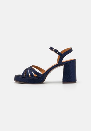 Chie Mihara High Heel Sandalette - dark blue