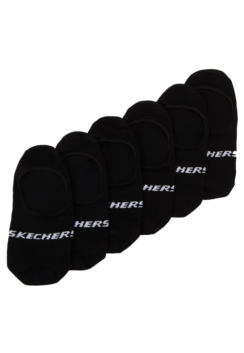 Damen Strumpfhosen | Skechers BASIC FOOTIES VENTILATION 6PACK Füßlinge black/schwarz - MM84283 Damen Strumpfhosen | Skechers BASIC FOOTIES VENTILATION 6PACK Füßlinge black/schwarz - MM84283