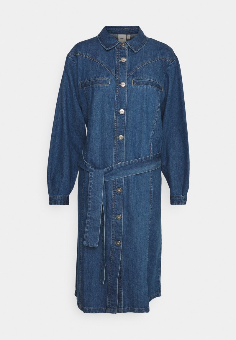 Ichi Jeansjurken blauw denim/bluedenim Ichi Jeansjurken blauw denim/bluedenim