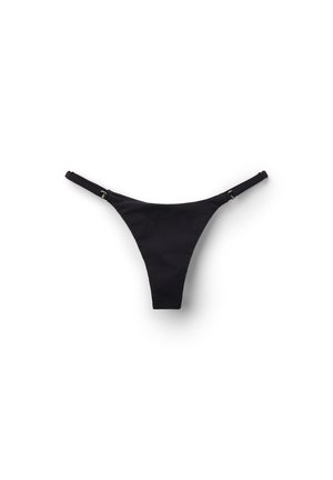 Calzedonia, PREMIUM FIT THONG - Bikini pezzo sotto - black