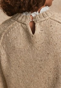 Next RUFFLE DETAIL - Strickpullover - camel brown