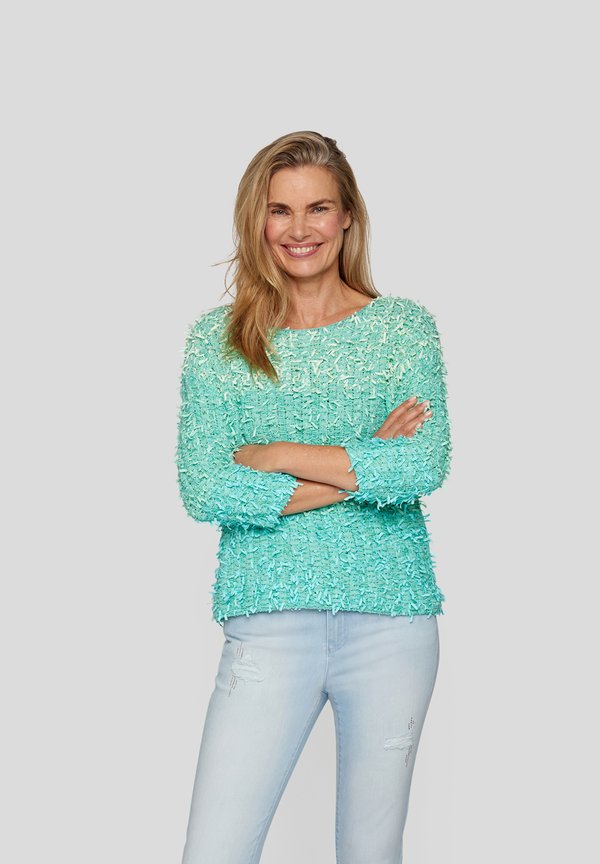 Strickpullover - grün