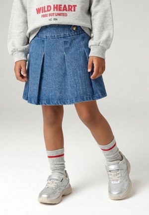 Vertbaudet, VERTBAUDET SKORT FOR GIRLS - A-Linien-Rock - brut denim