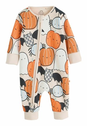Next REGULAR FIT - HALLOWEEN TWO WAY ZIP - Pyžamo - orange
