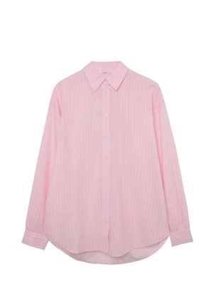 Stradivarius, Hemdbluse - mottled light pink