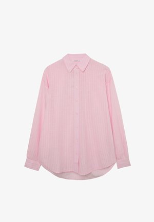 Stradivarius, Hemdbluse - mottled light pink