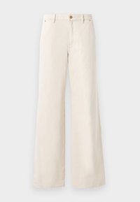 WIDE LEG  - Wide leg - beige