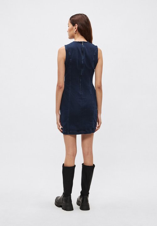 Robe En Jeans Bleu Brut Pepe Jeans Taille 42 - Manches 3/4 - Style Casual - Occasion Très Bon état