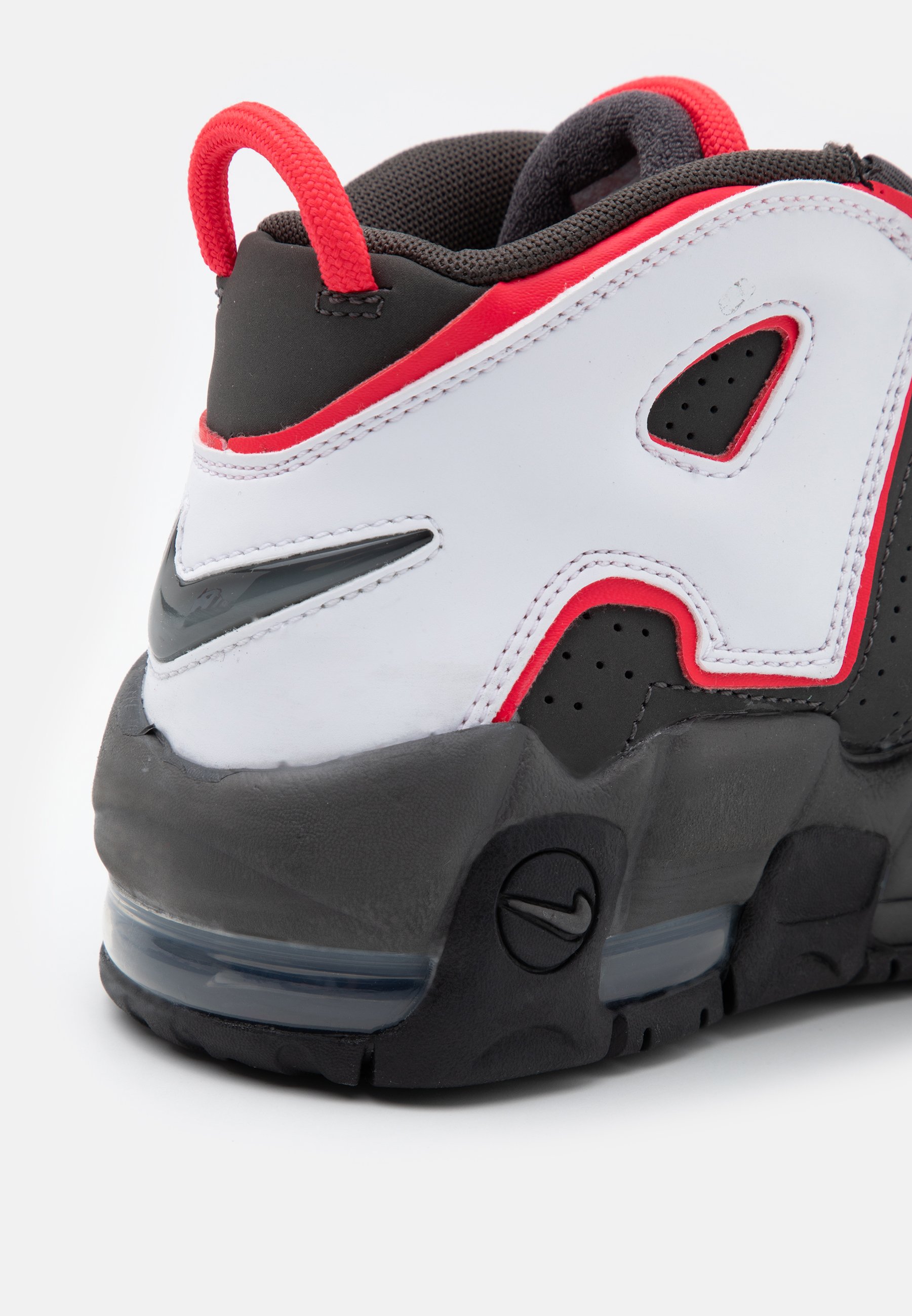 Nike Sportswear AIR MORE UPTEMPO BG - Sneakers alte - med  ash/white/black/siren red/grigio scuro - Zalando.it