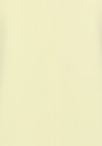 Hellgelbes, leeres Blatt Papier mit einer dezenten vertikalen Falte in der Mitte auf einem schlichten Hintergrund.