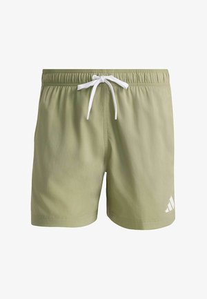 adidas Sportswear, ADIDAS SPORTSWEAR 3 STRIPES SWIM SHORTS 5 INCH - Zwemshorts - tent green white