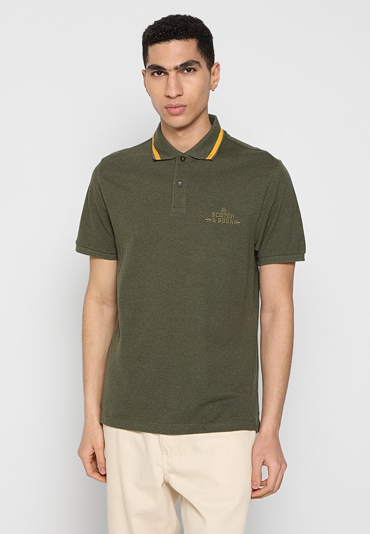 Scotch & Soda Poloshirt groen Scotch & Soda Poloshirt groen
