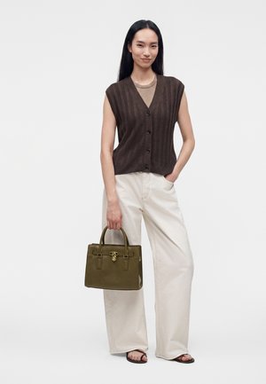 MICHAEL Michael Kors, HAMILTON MODERNE SATCHEL - Τσάντα χειρός - brown