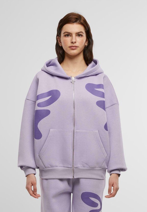 HOODIE - Sweatjacke - violet