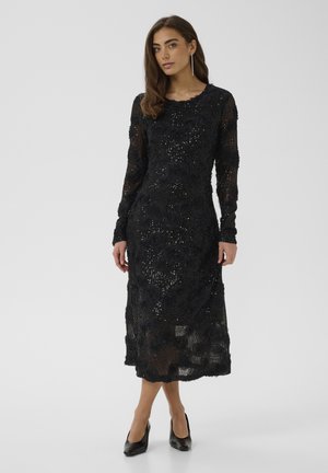 Culture, CUSUSAN DRESS - Robe de soirée - black sequins