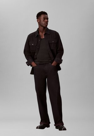 Jeans Straight Leg - merlot