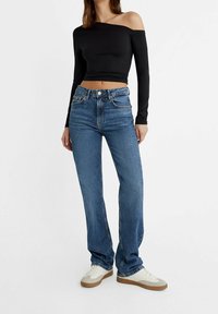 Stradivarius Jeans a sigaretta - royal blue
