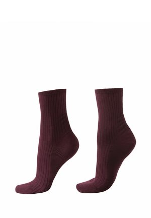 Socken - bordeaux