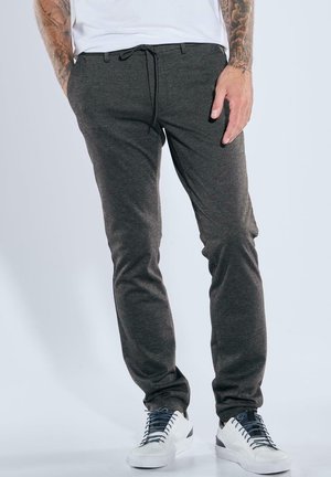 MIT TUNNELZUG - Trousers - anthrazit