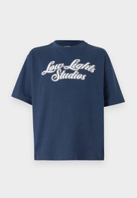 SHUTTER UNISEX - T-shirt imprimé - navy
