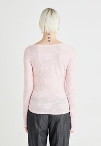 Gina Tricot ASYMMETRIC  - Topper langermet - ballet slipper