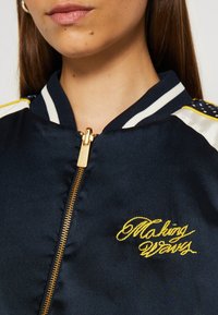 Scotch & Soda EMBROIDERED WITH CONTRAST DETAIL - Giubbotto Bomber - night