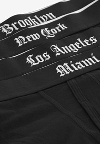 Next A-FRONTS FOUR PACK - Ozke boksarice - black city names waistband