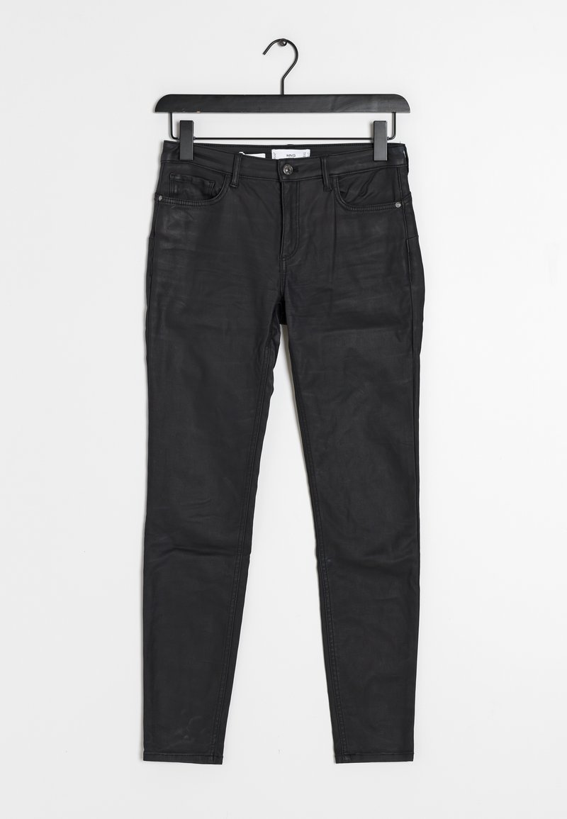 Mango Pantalon classique - black