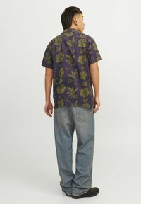 Jack & Jones FLORES KURZARM - Overhemd - plum perfect