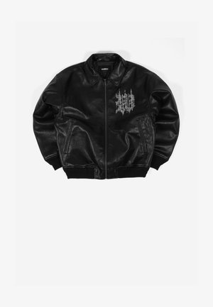 Wasted Paris STRONGHOLD VARSITY JACKET UNISEX - Kunstnahast jakk - black