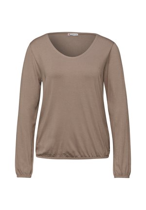 Street One, Langarmshirt - braun